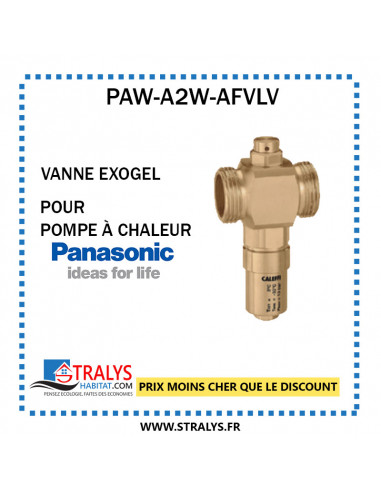 Vanne exogel PAW-A2W-AFVLV