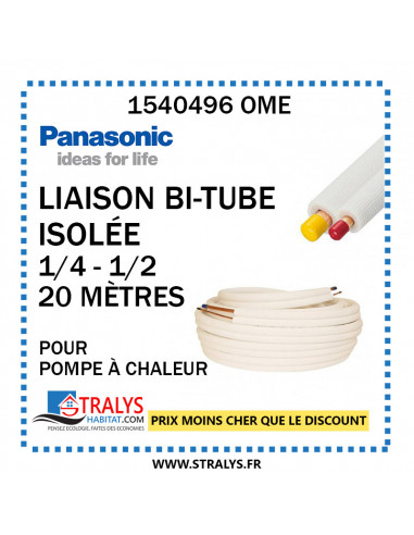 Liaison Bi-tube Isolée, 1540496 1/4-1/2 20 mètres