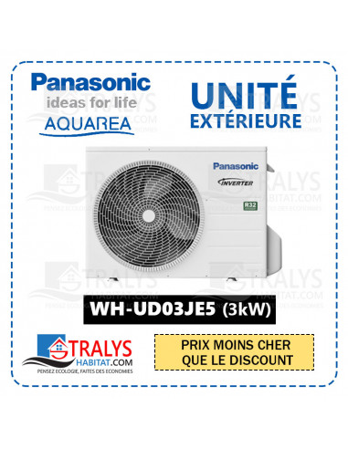 Unité Extérieure Panasonic WH-UD03JE5 (3 kW)