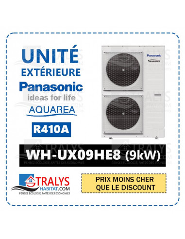 Unité Extérieure Panasonic WH-UX09HE8 (9 kW)