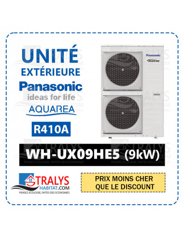 Unité Extérieure Panasonic WH-UX09HE5 (9 kW)