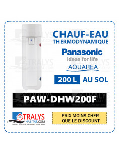 PAW-DHW200F - Panasoic] Chauffe-eau thermodynamique de 200L