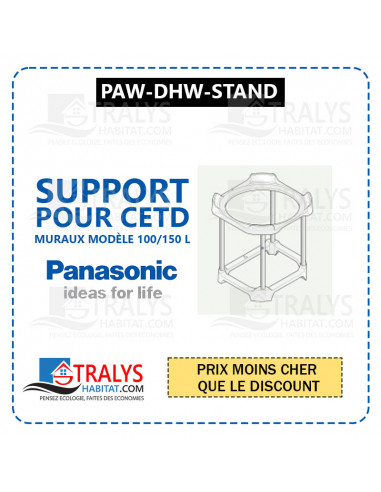 Support pour CETD muraux modèles 100 et 150 litres PAW-DHW-STAND
