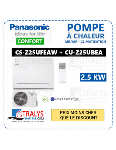 Climatisation • Pompe à chaleur AIR/AIR Console Inverter+ (2.5kW) • R32